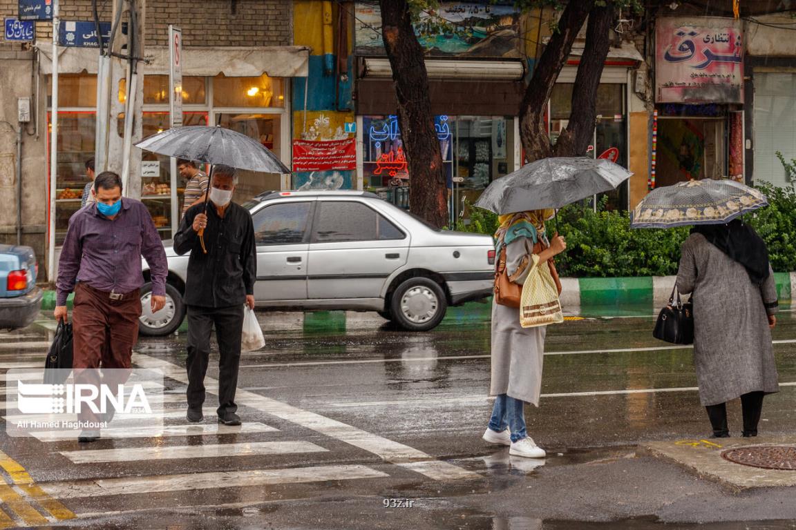 باران و تگرگ میهمان ۱۲ استان كشور در هفته آتی
