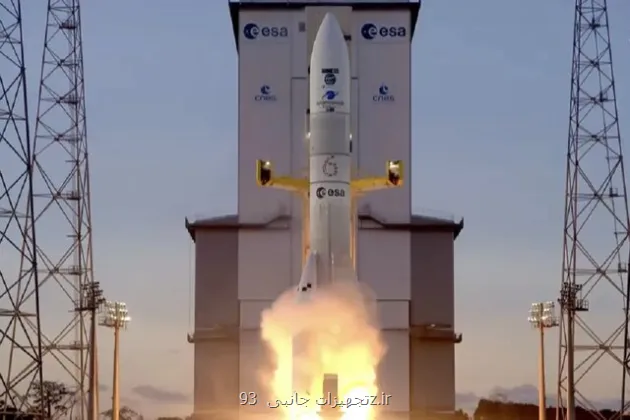 موشک آریان ۶ یک ماهواره رصد زمین را پرتاب کرد