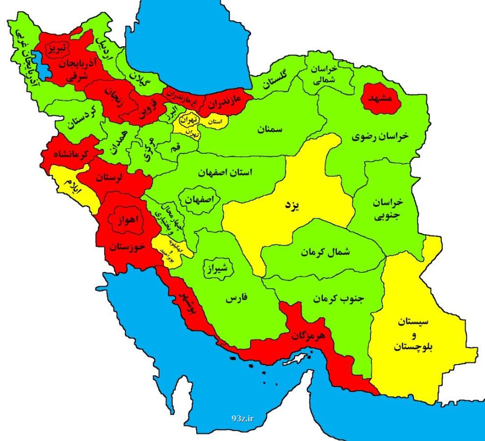 ۹ استان و سه كلان شهر در وضعیت قرمز مصرف برق